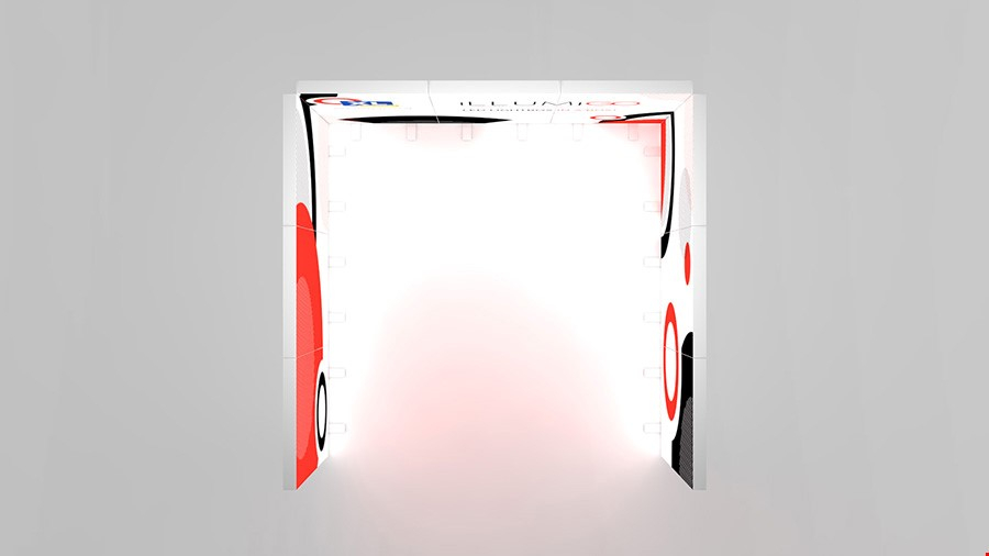 Low-Cost LED Lights Illuminate The iLLUMiGO™ 3x3 LED Banner Display