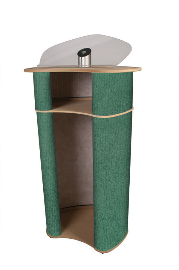 Exhibition Lectern Pro with Fabric Wrap