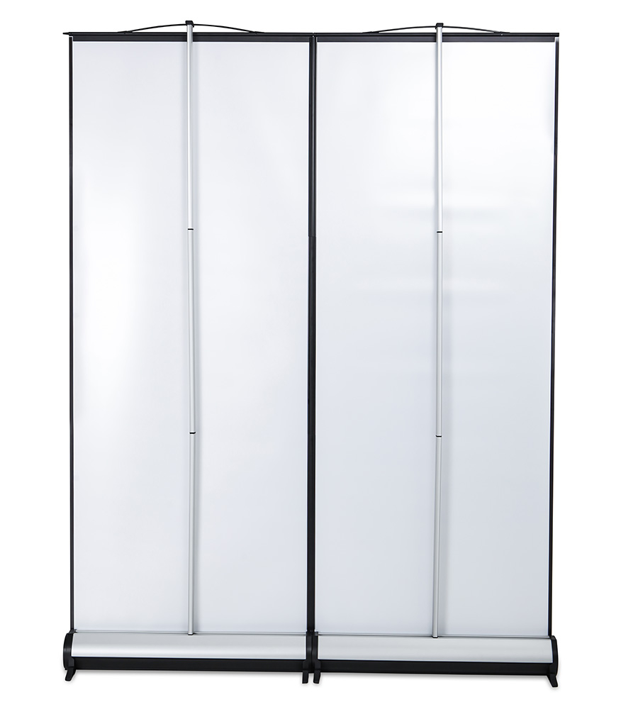 Linked Roller Banner Back View
