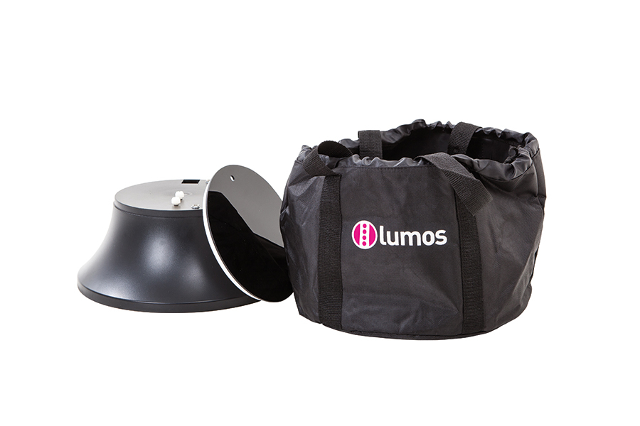 Lumos Mini Light Tower - Black Base and Carry Bag