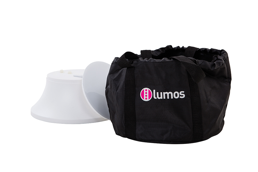 White Base and Carry Bag for Lumos Maxi Tower