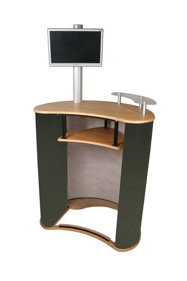Promotional Counter With Internal Shelf (Available Separately)