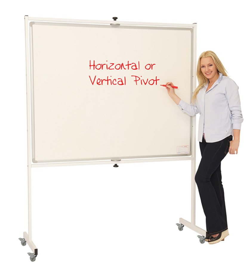 Mobile Pivot Whiteboard
