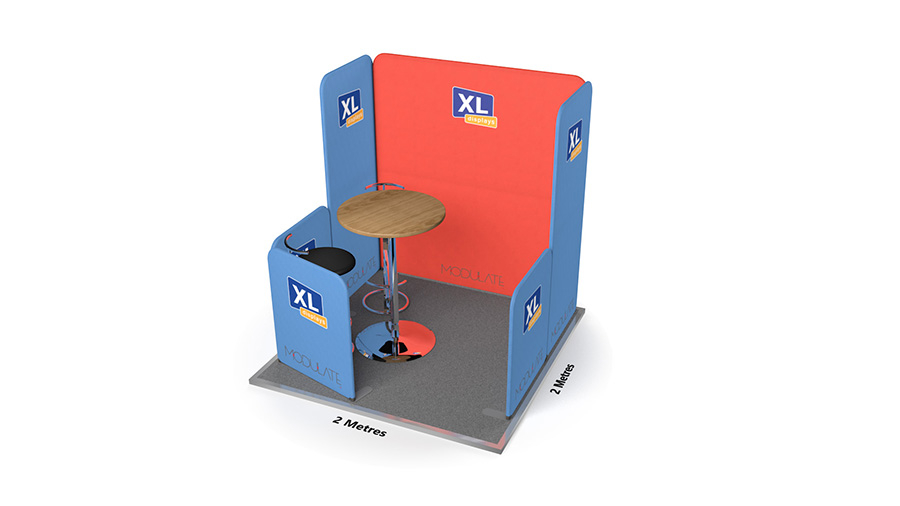 Modulate™ 2m x 2m Fabric Exhibition Stand Booth