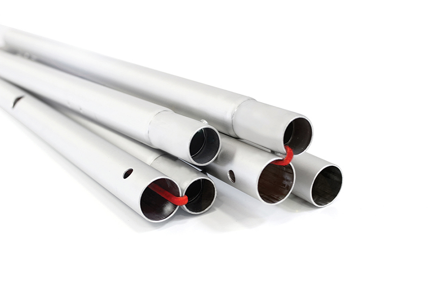 Modulate™ Fabric Displays Have a Bungee Cord Frame for Easy Assembly
