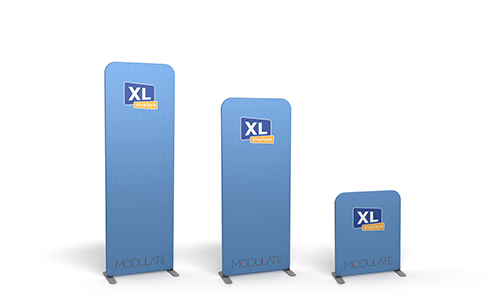 Modulate™ Straight Stretch Fabric Displays 800mm