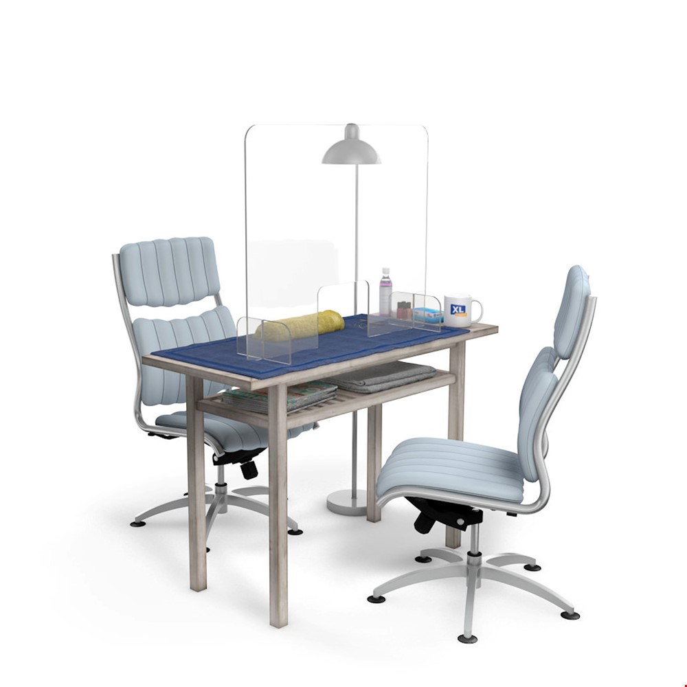 Perspex Nail Salon Screen Divider Nail Technician Screen