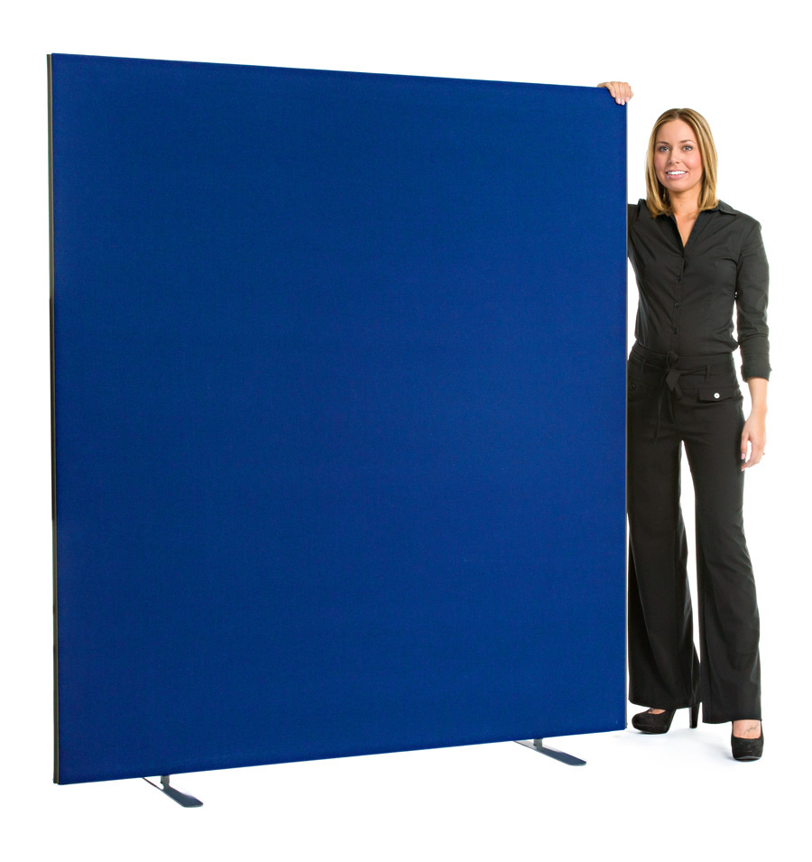 Speedy Office Screens 1800mm High Partition Blue
