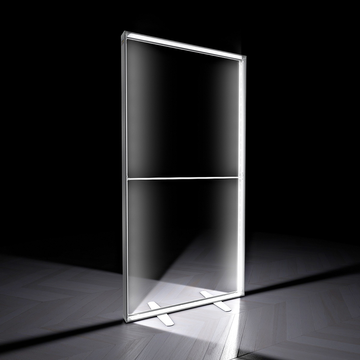 PIZAZZ® Freestanding LED Lightbox Frame Light Up Displays