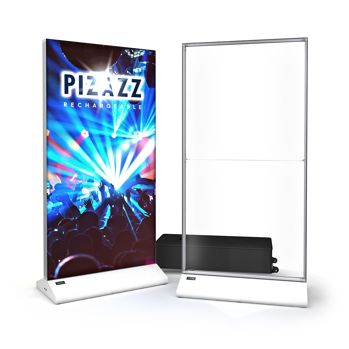 PIZAZZ® Portable Rechargeable Battery Powered LED Lightbox