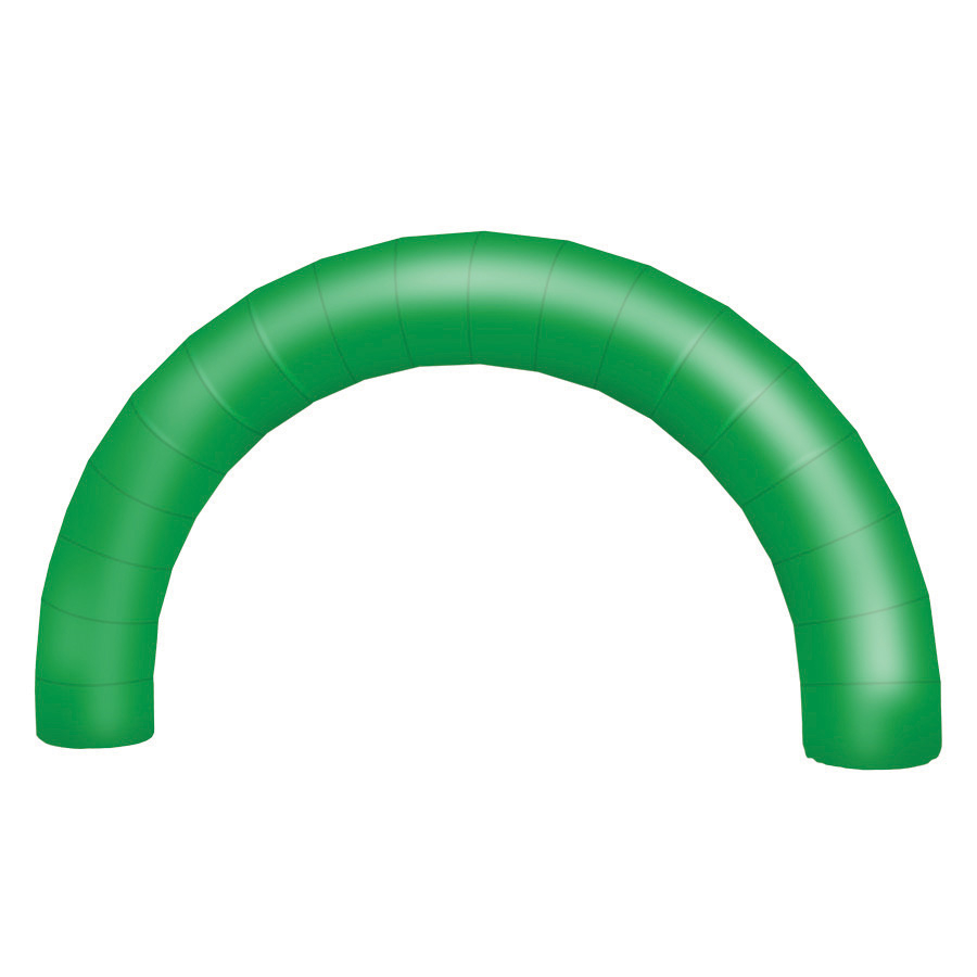 Plain Inflatable Arch in Green