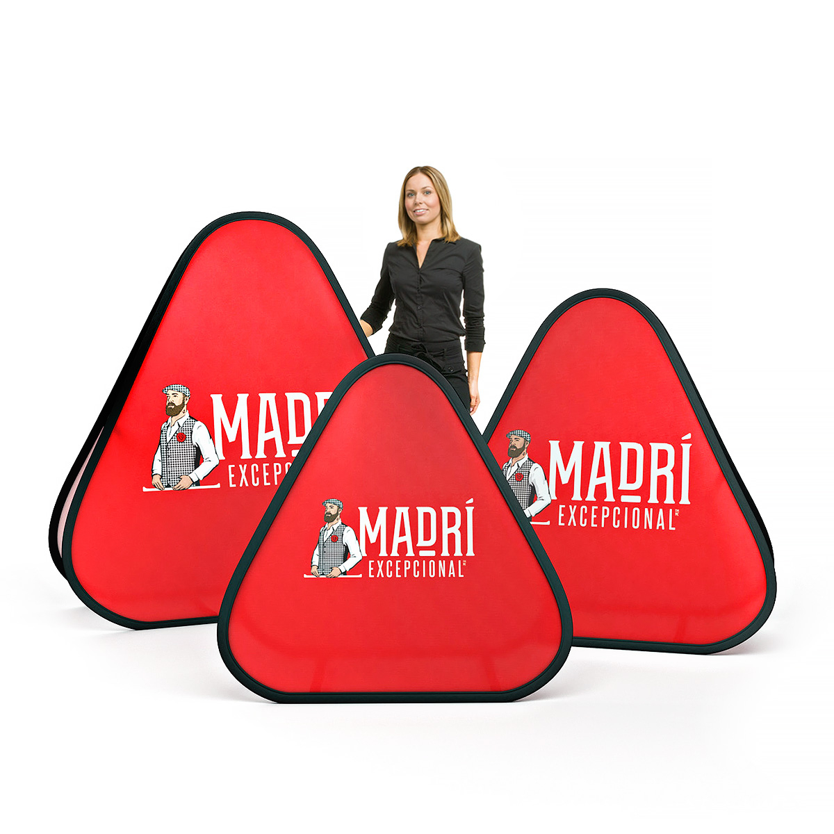 Custom Printed Double Sided Spring Up Banners For Outdoor and Indoor Events