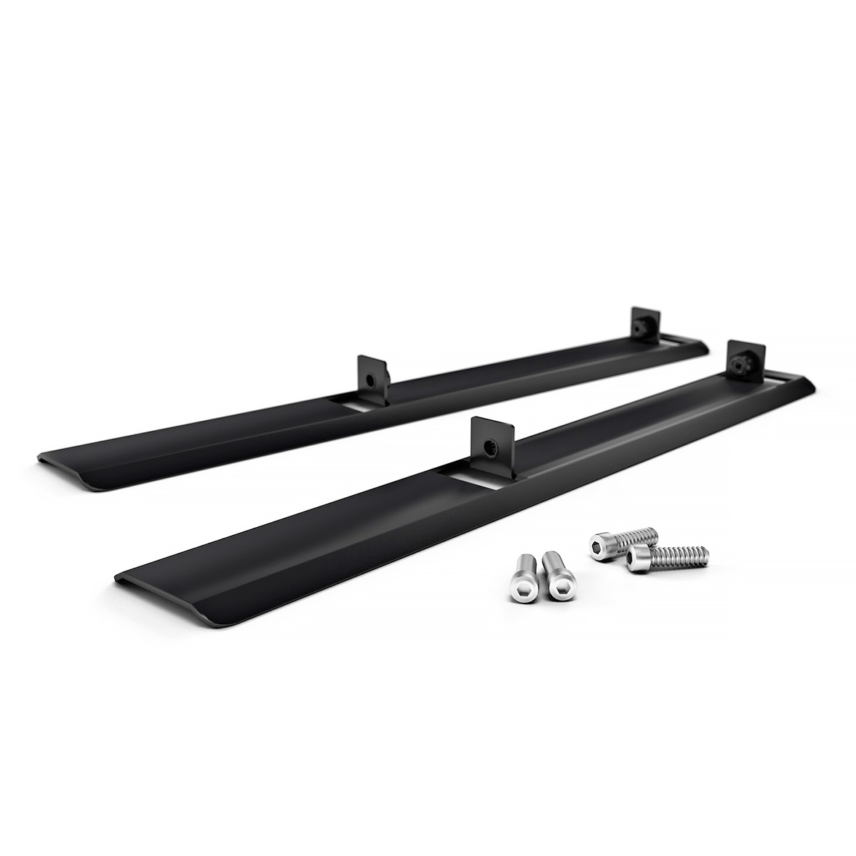 Stabilising Feet Pair For XLPRO® Pop Up Stands. Adds Extra Stability & Support to Straight & Curved Pop Up Exhibition Stands That Use the TV Monitor Bracket. Custom Box with Protective Foam Inserts & Printed Assembly Guide.