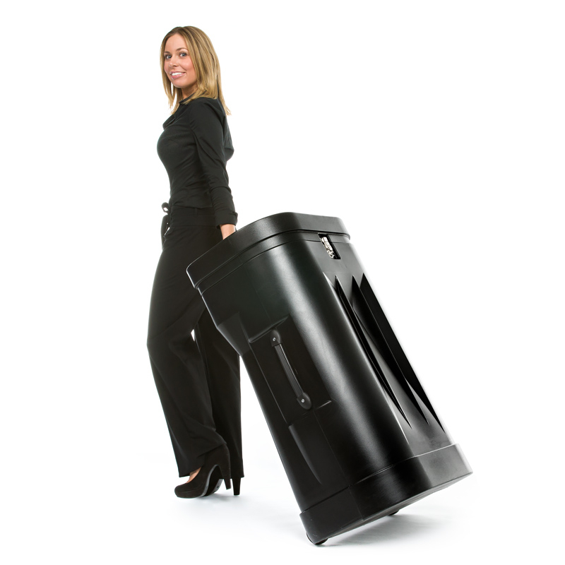 Take your 3x5 Pop Up Stand anywhere!