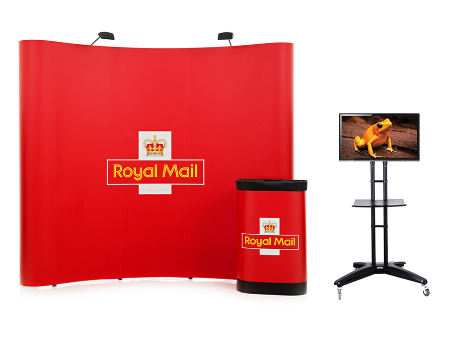 Portable TV Stand with Pop Up (Sold Separately)
