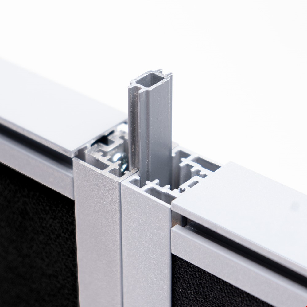 Each Premium Acoustic Screen is Supplied With 2x Strips For Linking in a Straight Line or Providing a Flush End Finish