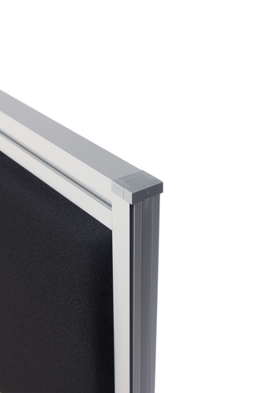 Flush Edge Finish with Top Cap and Finishing Strip (Linking Strips also Included)
