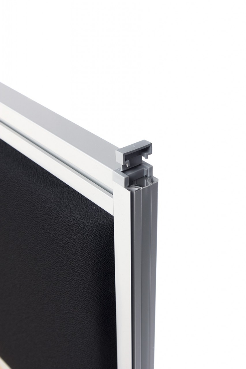Top Cap Lifts to Insert Finishing/Linking Strips
