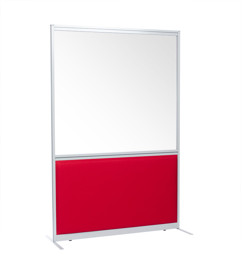 Premium Straight Part Glazed Office Screen