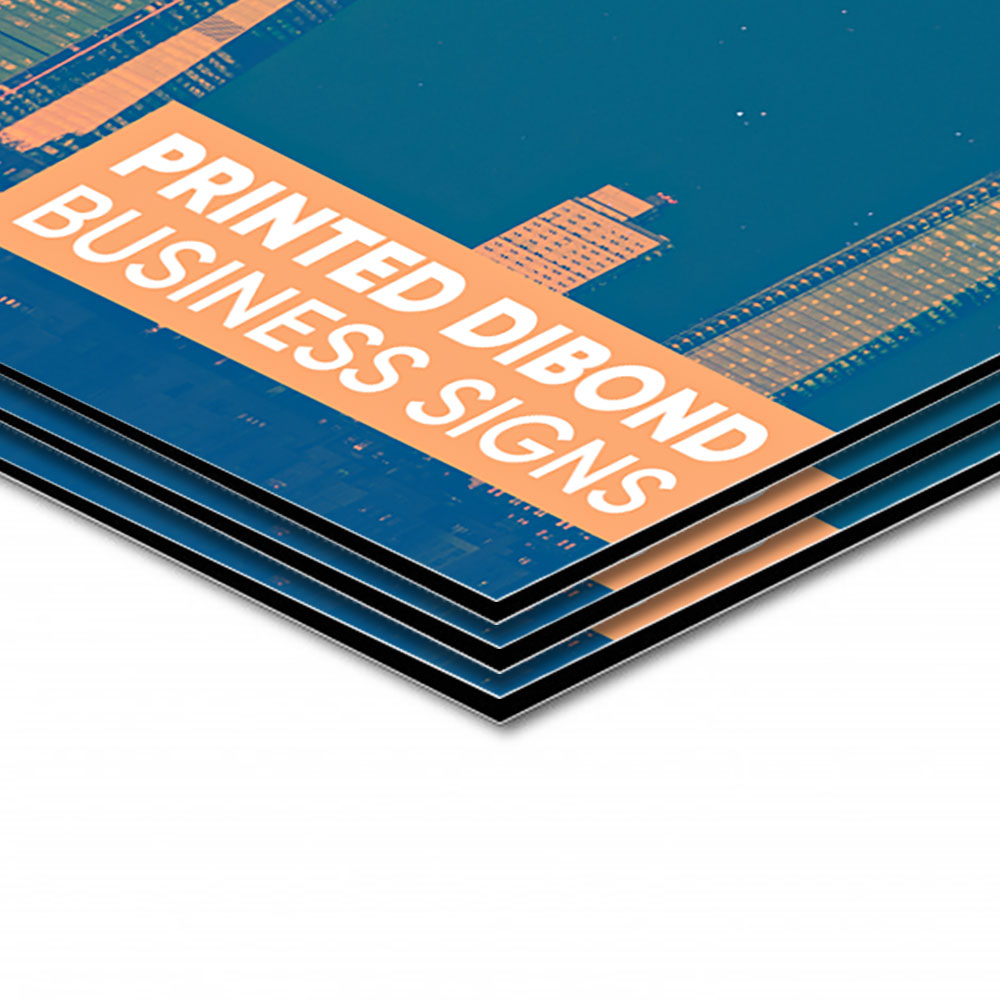 Printed DIBOND Business Signs