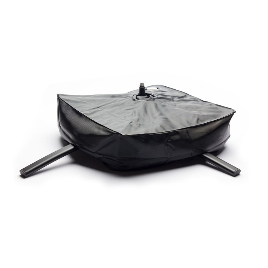 Large Cross Base & Square Weighted Water Base Can Hold up to 20 Litres of Water & Can Be Used With All Sizes Of Event Flags