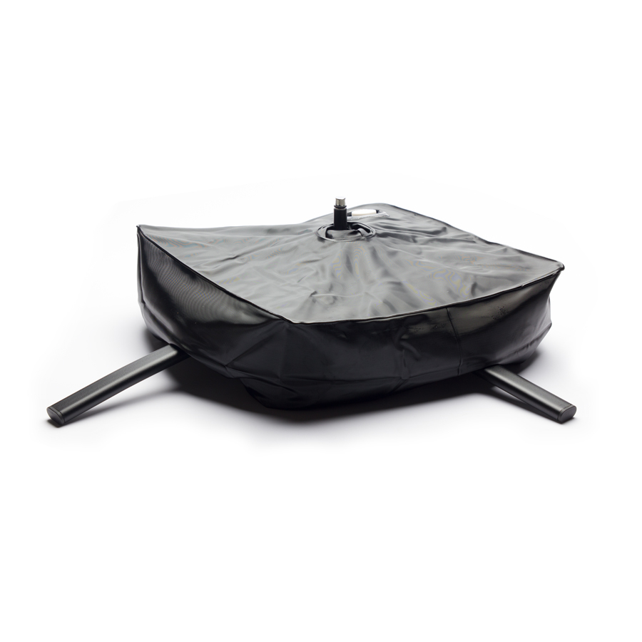 Large Cross Base With Square Weighted Ring Can Be Used With All Sizes Of Promotional Flags