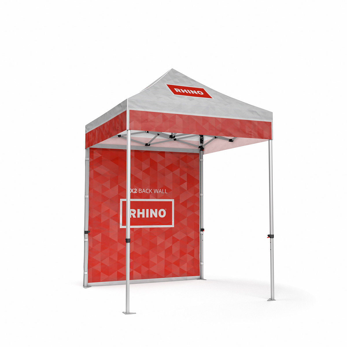 RHINO® 2x2 Printed Gazebo Custom Branded With Your Artwork