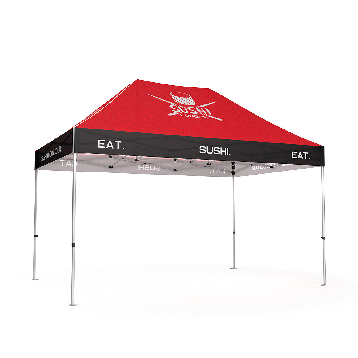 RHINO<sup>®</sup> 3x4.5 Branded Promotional Gazebo