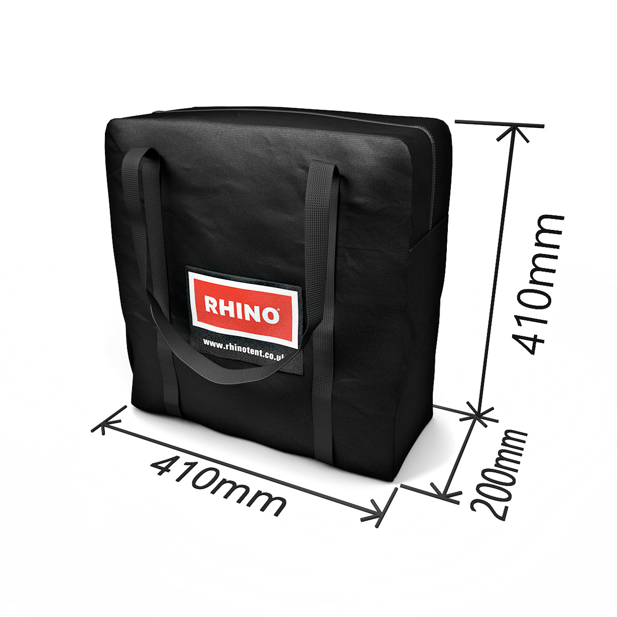 RHINO® Printed Gazebo Carry Bag Dimensions