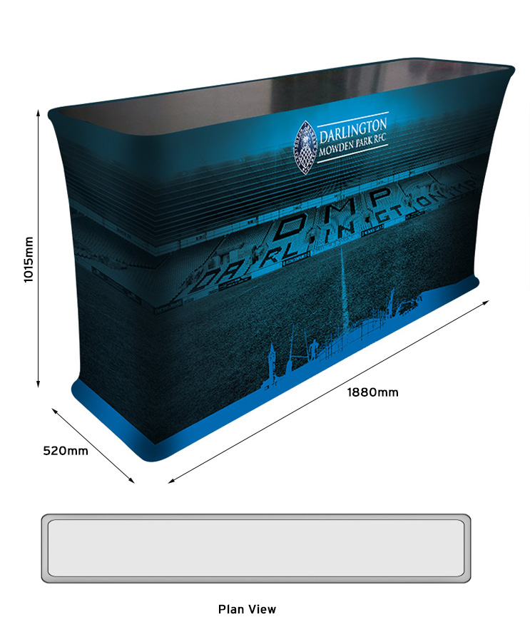Formulate Large Rectangle Counter With Footprint
