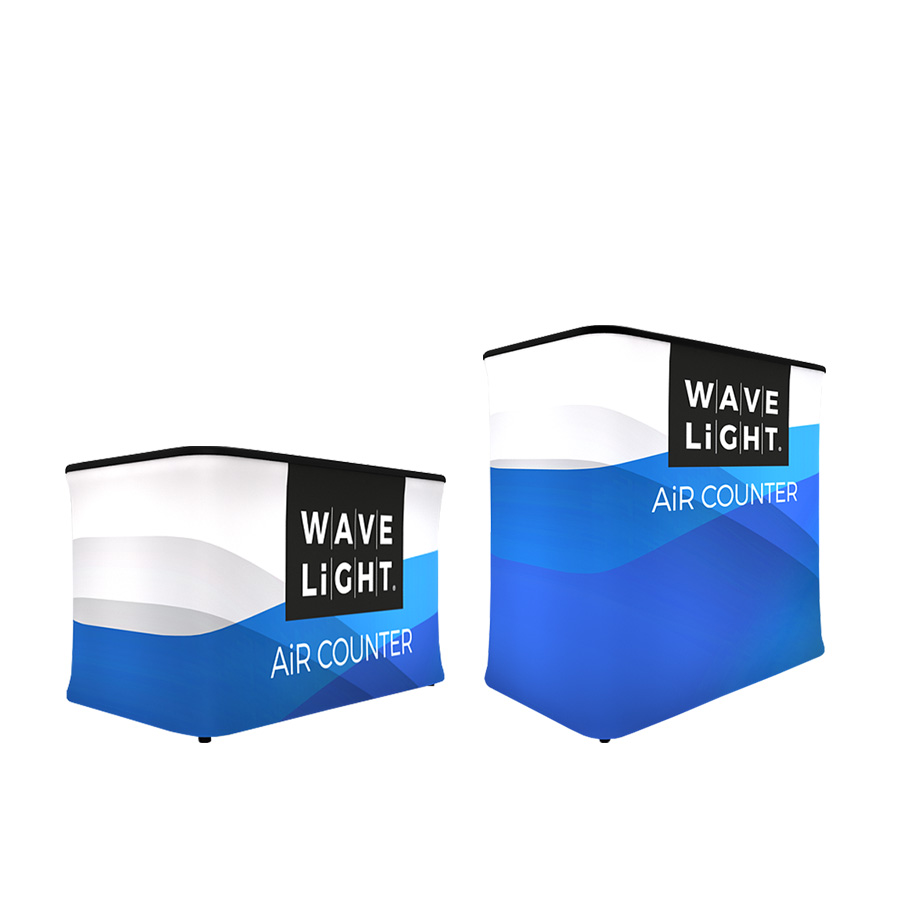Rectangle Wavelight Inflatable Counter Available in Two Sizes