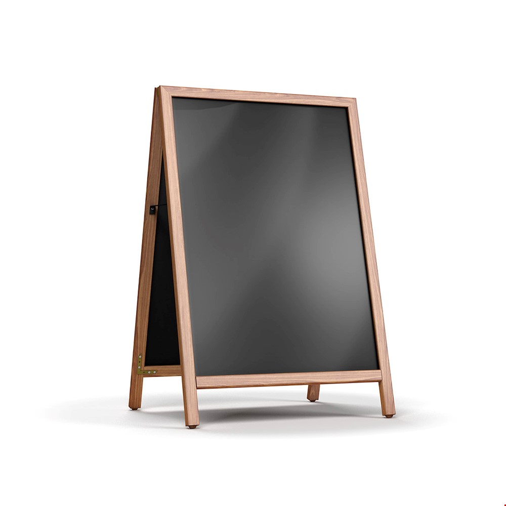SCRIBBLE Slide In Double Sided Chalkboard Sign Large 700mm x 1000mm