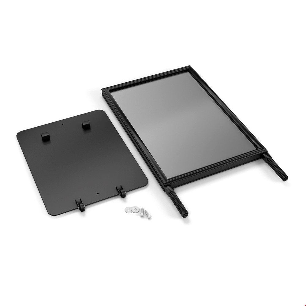 SIDEWALKER® Rolling Pavement Outdoor Signage Board Disassembled