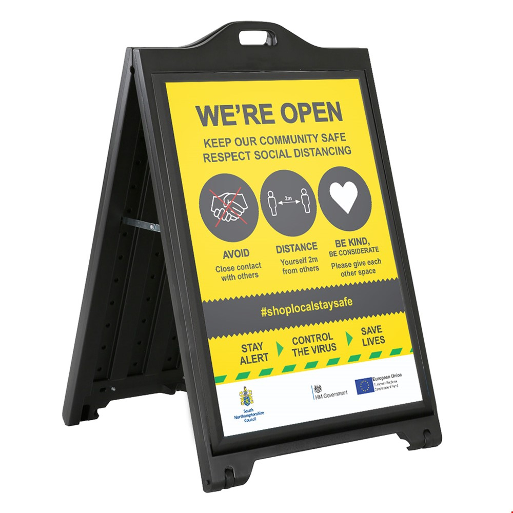 Double Sided A Frame Sign Folding A Boards Signs UK