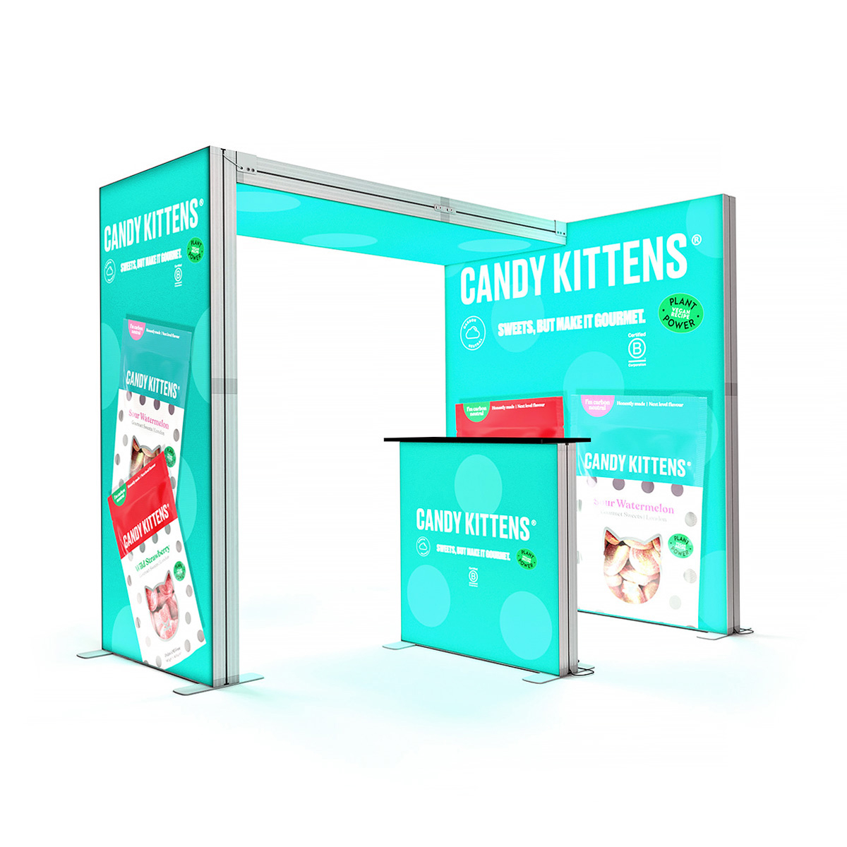 SKYBRIDGE® Exhibition Stand LED Lightbox Ceiling Arch 2x3