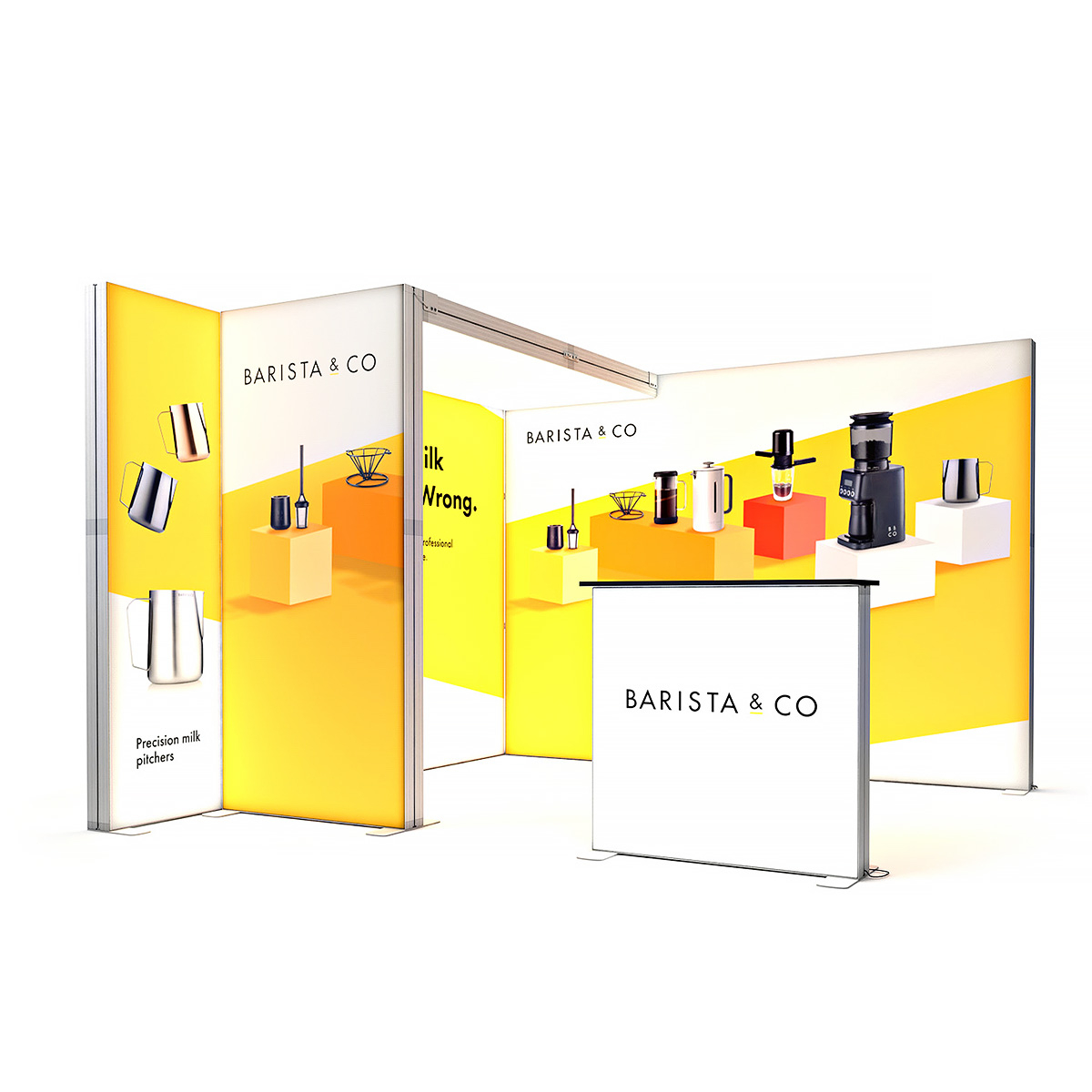 SKYBRIDGE<sup>®</sup> Lightbox Exhibition Stand Trade Show Booth Display 3x3