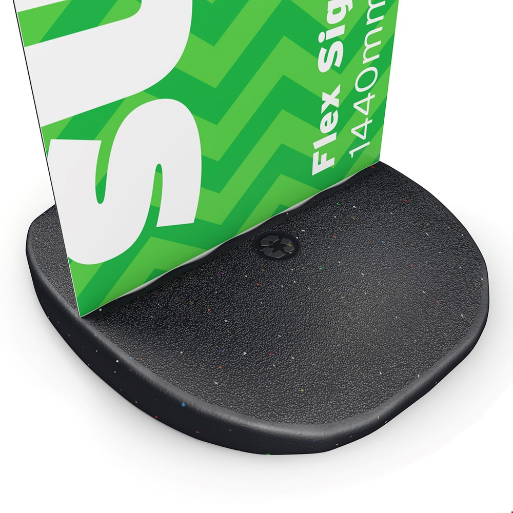 SUREFLEX® MAX Pavement Sign Board Base is Made From Recycled PVC