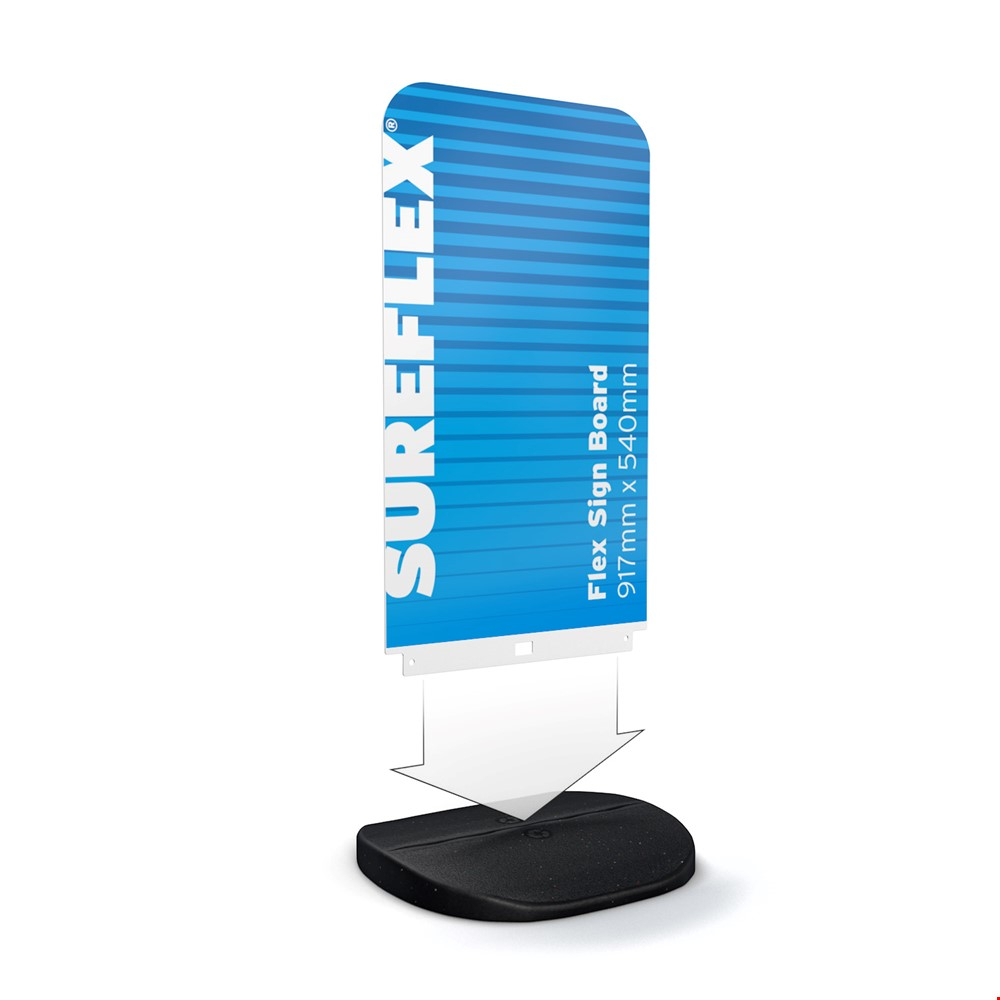 SUREFLEX® Pavement Sign Board Panel in Base Fitting