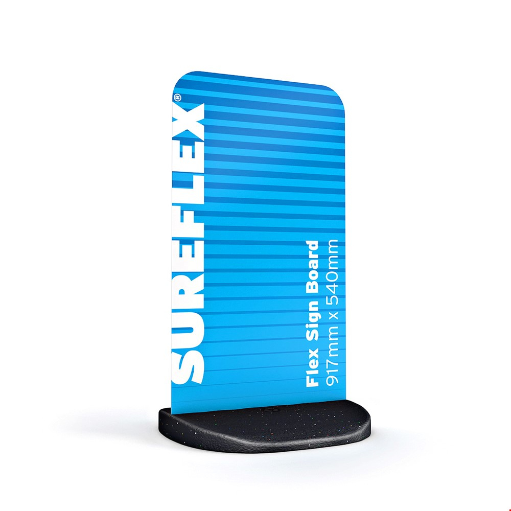 SUREFLEX® Pavement Sign Board With Double Sided Vinyl Printing