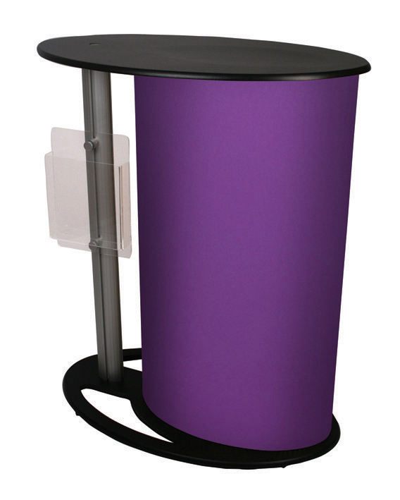 Portable Exhibition Counter With Fabric Wrap