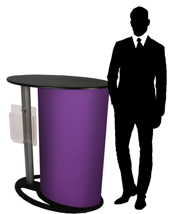 Saturn Counter With Integral Literature Holder