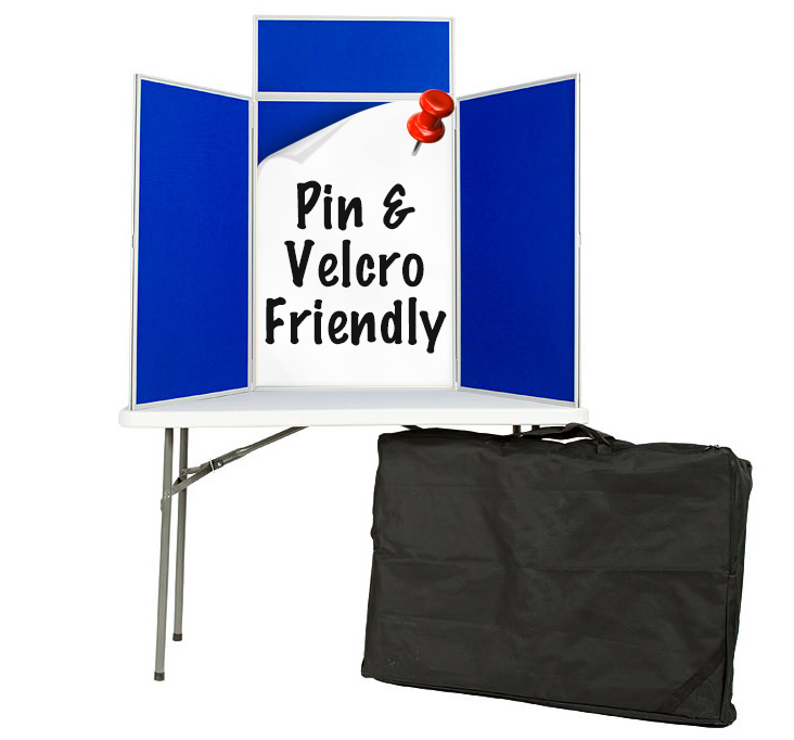 Senior Pinnable Table Top Folding Display Board