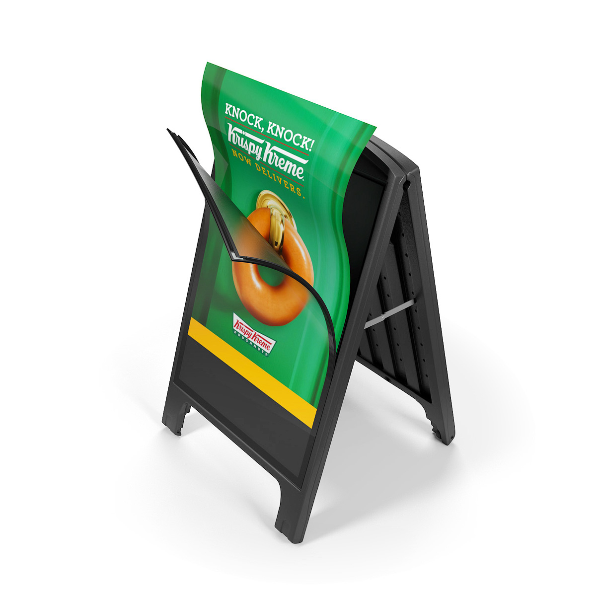 SIGNAL A-Board Pavement Sign Frame Offer Hassel Free Poster Changes