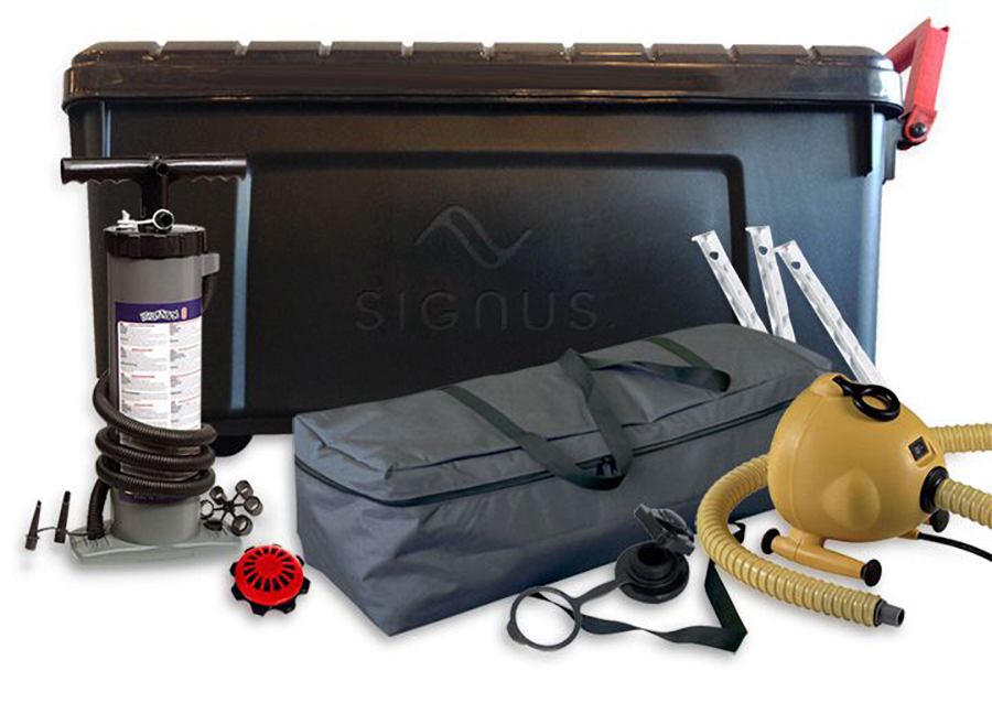 Use The Signus ONE Event Tent Immediately - Supplied With A Complete Accessory Kit