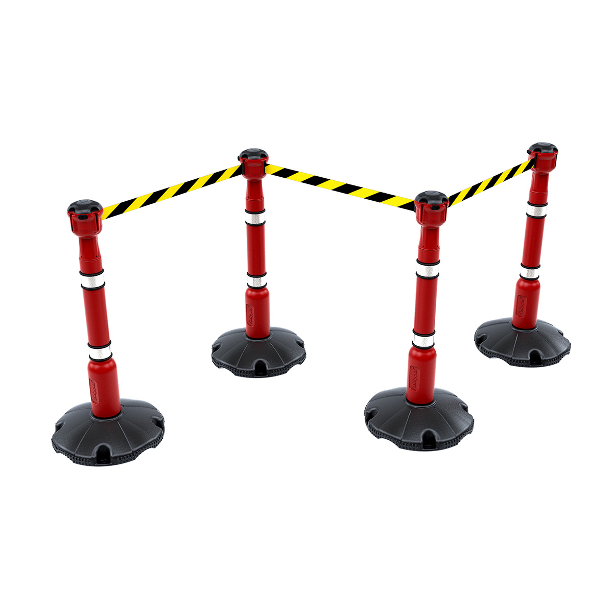 Skipper™ Portable Safety Barrier Kit 27m Ideal Event Crowd Control Management System
