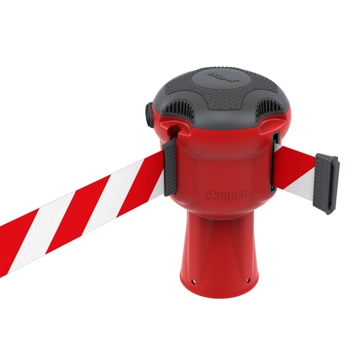 Skipper™ Retractable Safety Barrier in Red - Choose From a Range of Compatible Accessories 