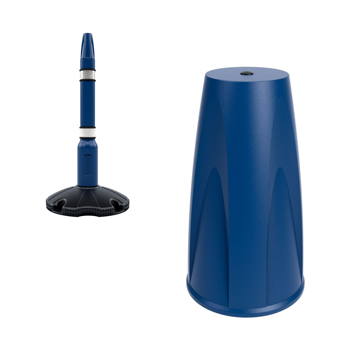 Skipper™ Safety Barriers Post Cap in Blue 