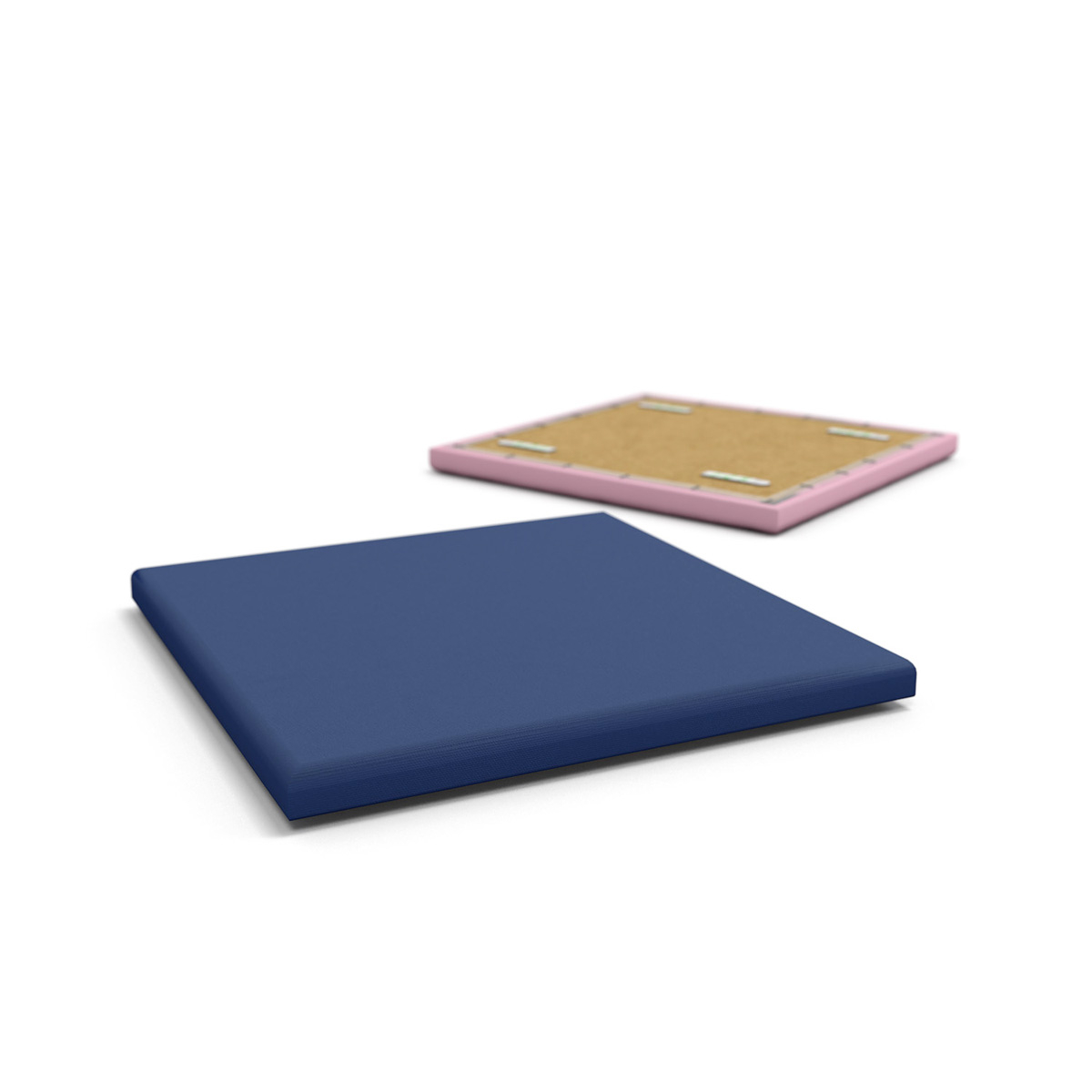 QUADRUM™ Square Acoustic Panels For Walls - Front And Back View