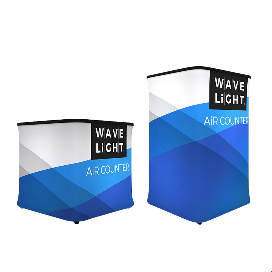 Square Wavelight Inflatable Counter Available in Two Sizes