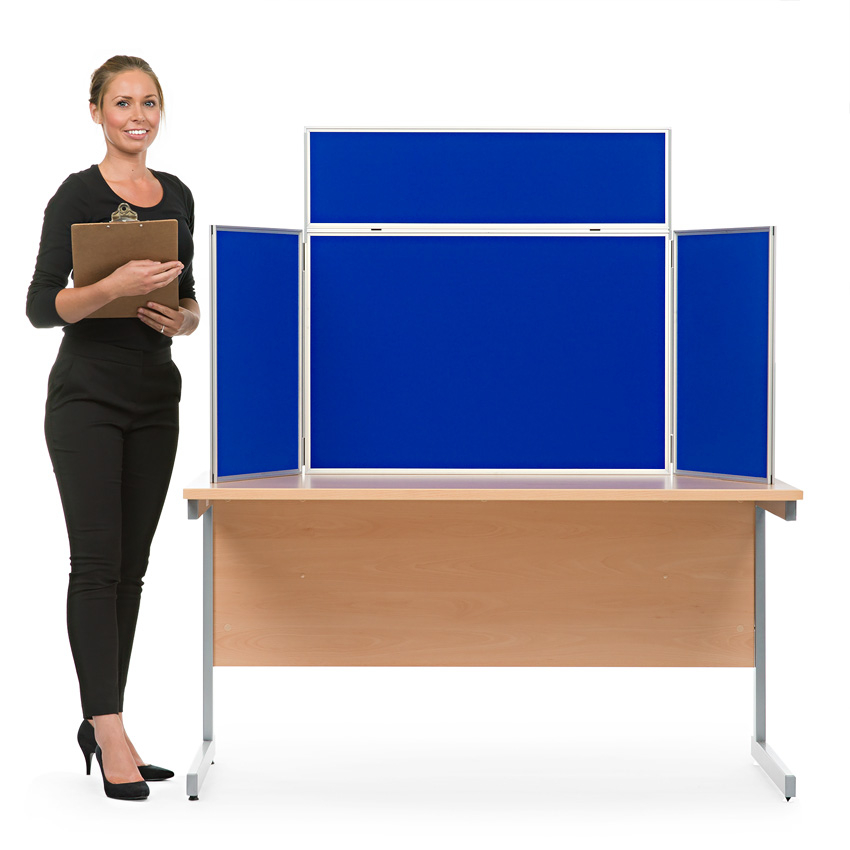 Display Board Fits onto Desktop